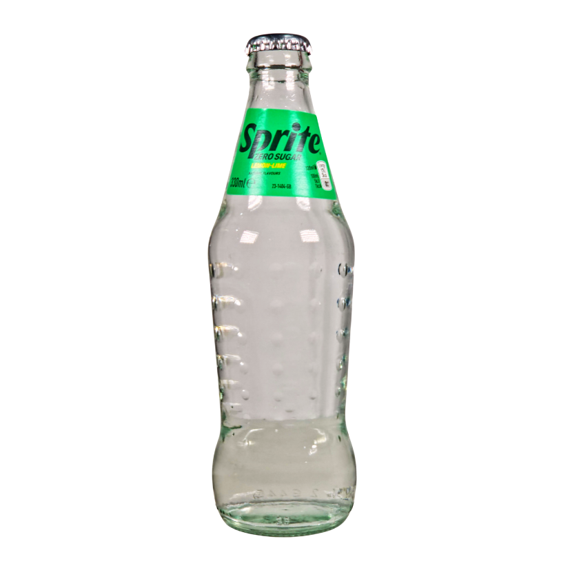 SPRITE ZERO GLASS BTLS 24*330ML