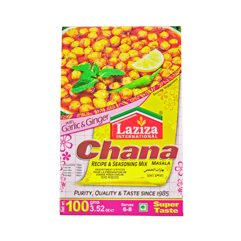 [107] CHANA MASALA 6*100G (LAZIZA)