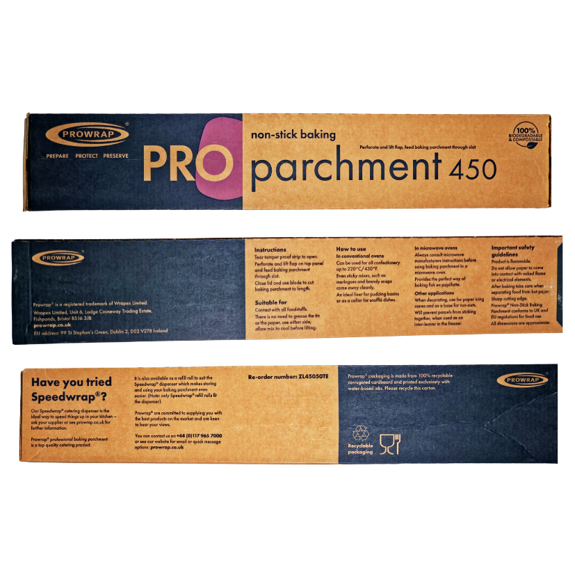 BAKING PARCHMENT 450MM*50MTR (6)