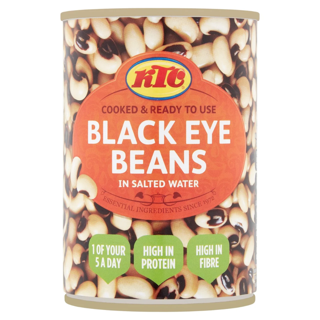 BLACK EYE BEANS SMALL 12*400G (KTC)