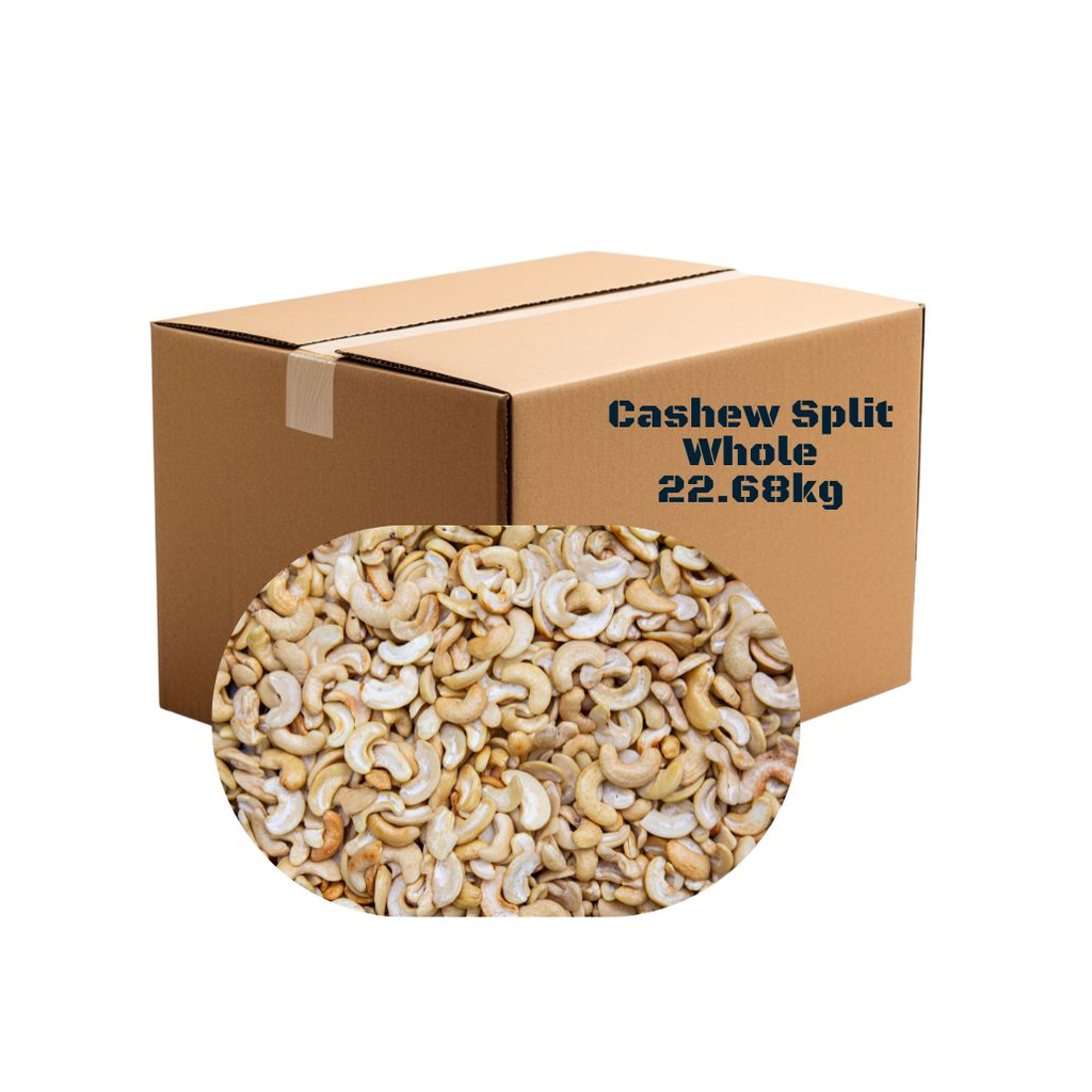 CASHEW SPLITS WHOLE 50LB 22.68KG