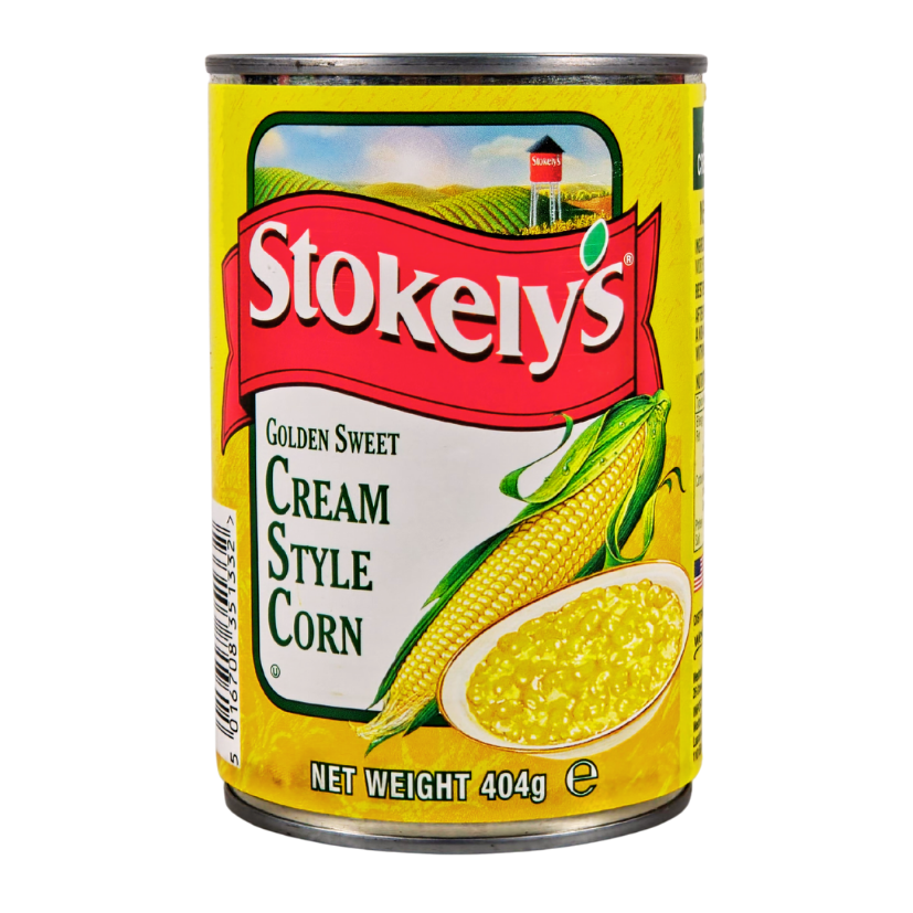 [166] CREAM STYLE CORN 12*404G (STOKELYS)