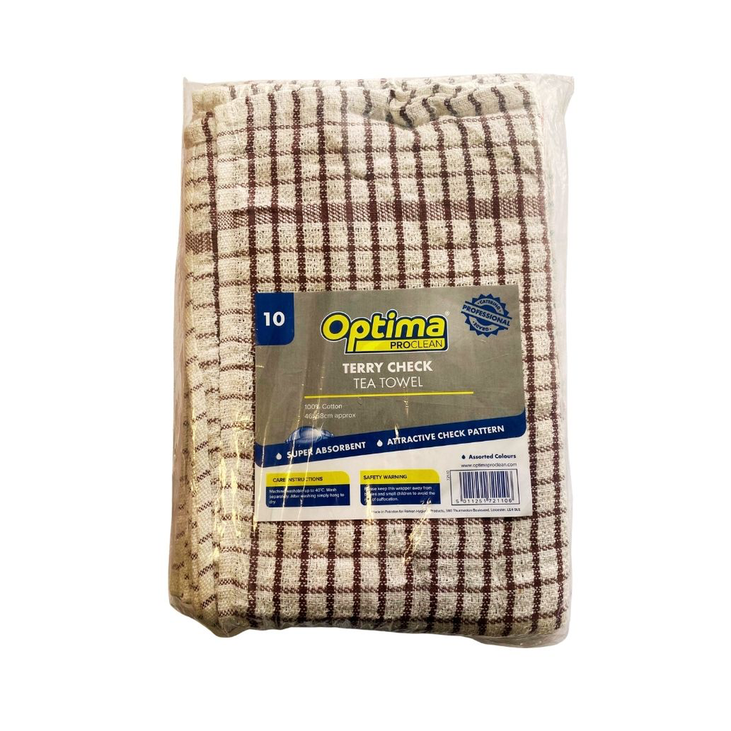 TEA TOWELS 46*68CM 10 PACK