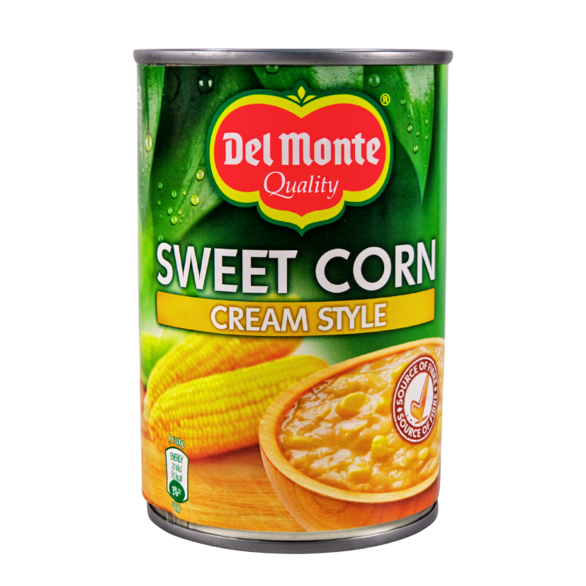[1000] CREAM STYLE CORN 24*425G (DEL MONTE)
