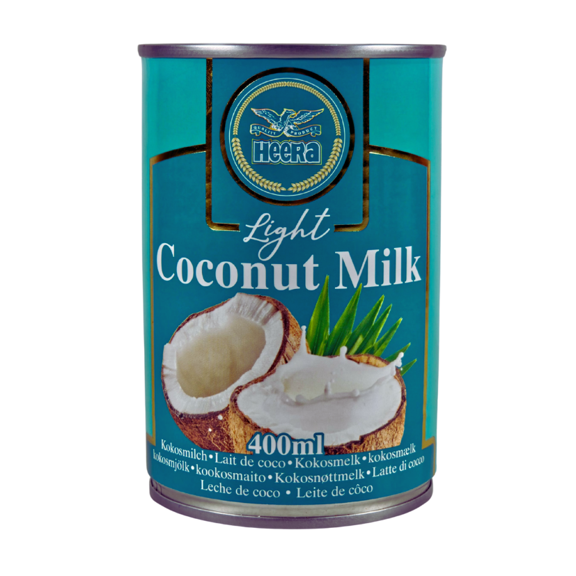COCONUT MILK TINS 12*400G (HEERA)