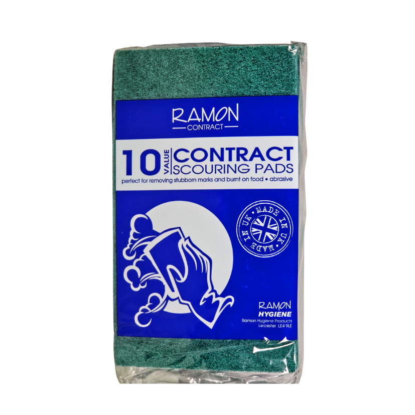 [523] SCOURING PADS JUMBO GREEN 9*6 INCH