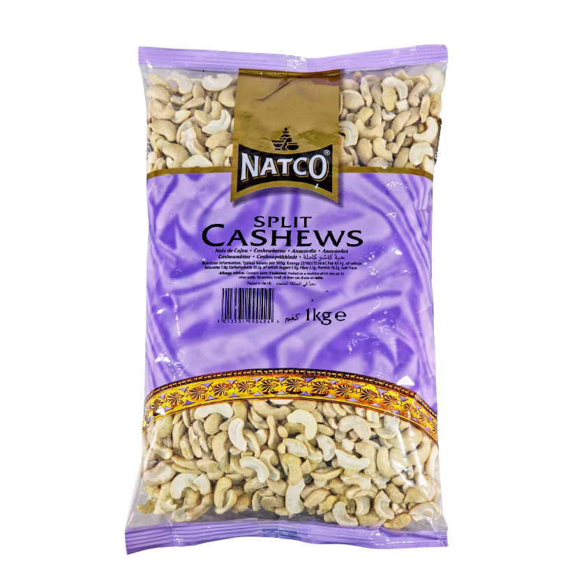 [98] CASHEW SPLITS WHOLE 1KG (6)