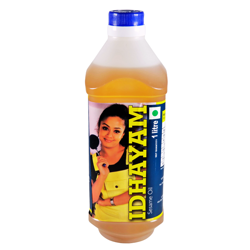 [238] GINGELLY OIL 1LTR (12) (IDHAYAM)