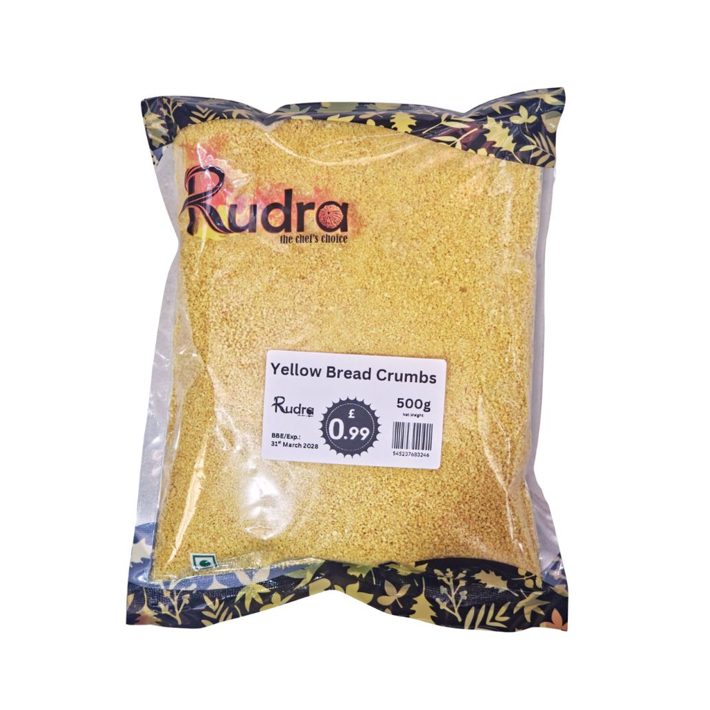 [1069] RUDRA YELLOW BREAD CRUMBS 500G (12) PM 99P
