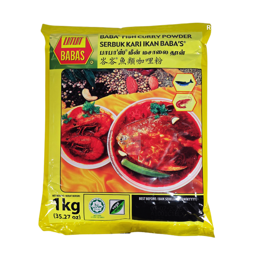 BABAS FISH CURRY POWDER 1KG