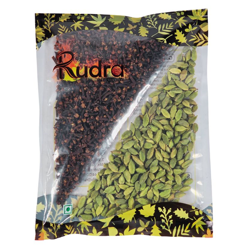 RUDRA CLOVES WHOLE 100G & CARDOMOM GREEN 50G (15)